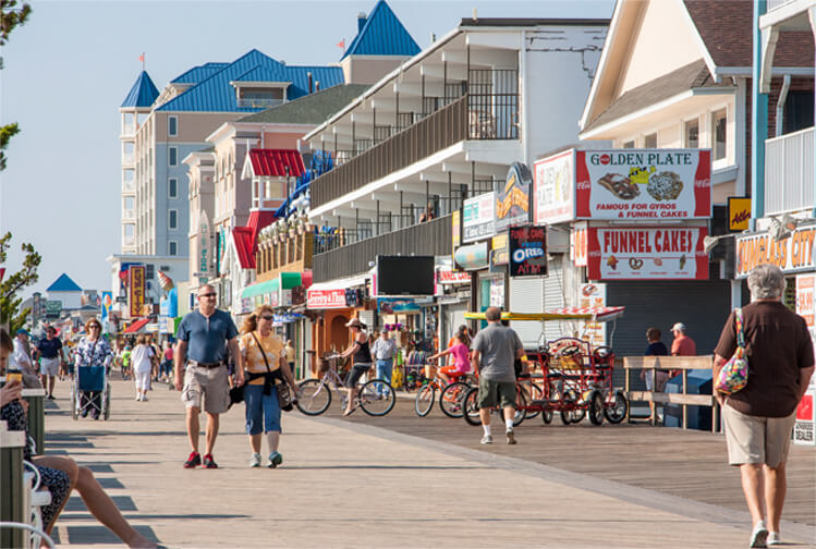 Ocean City Boardwalk Ocean City Boardwalk